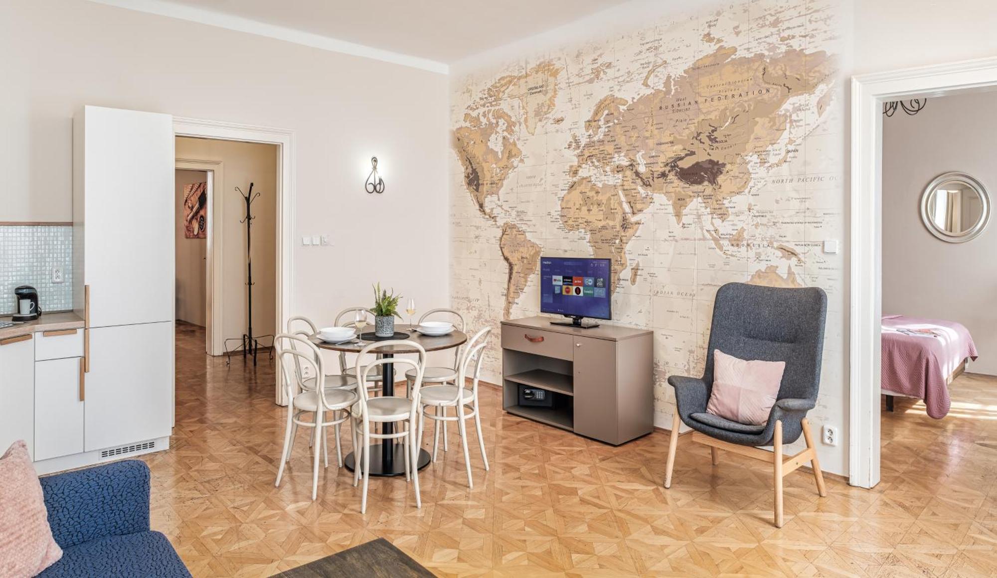 6 Continents Apartments By Adrez Praga Exterior foto